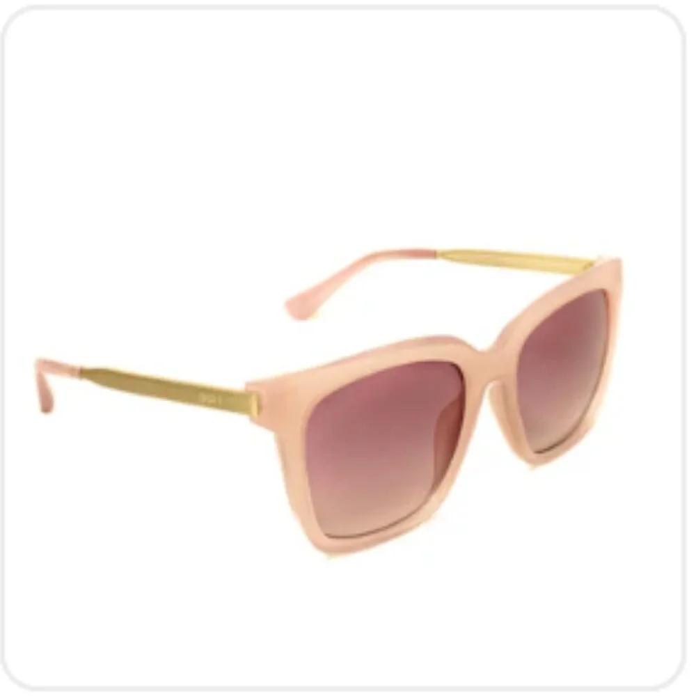 Diff Eyewear - Hailey Sunglass & Cleaning Kit Bundle - Pink Crystal + Rose Gradi - Picture 3 of 5
